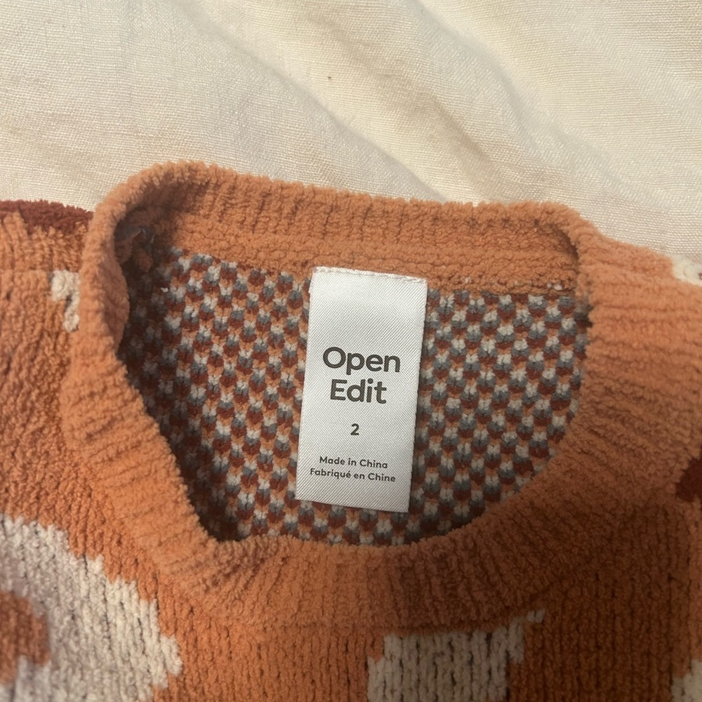 Open Edit toddler sweater - Picture 2 of 4